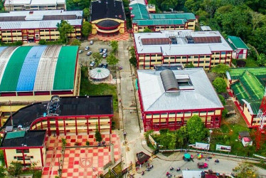 Instalaciones de la sede principal de la Universidad Tecnológica del Chocó. 