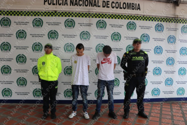 La captura se dio en el barrio El Acuario, cerca de donde habrían cometido los homicidios 