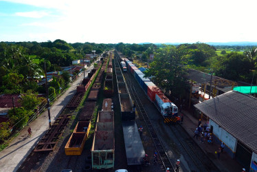 El tramo del corredor férreo La Dorada - Chiriguaná tiene una longitud de 522 kilómetros