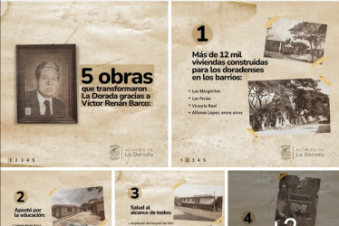 La Alcaldía de La Dorada recordó las obras que dejó el fallecido senador caldense del Partido Liberal Víctor Renán Barco López.