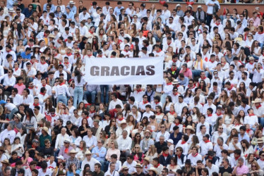 La asistencia de público a la Plaza de Toros de Manizales fue de los puntos que más resaltaron de la semana.