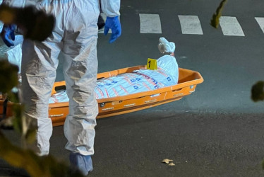 En la noche del lunes 13 de enero, cerca de las 8 p.m., fue ultimado un hombre conocido con el alias de Pantera, en la vía Condina de Pereira