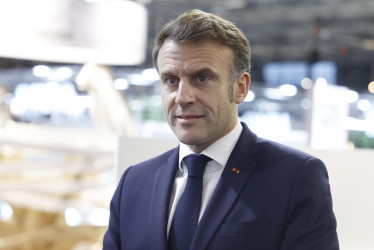 Emmanuel Macron, presidente de Francia.