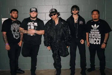 JOP, Samuel, Khrystian, José y Moises, integrantes de Fuerza Regida.