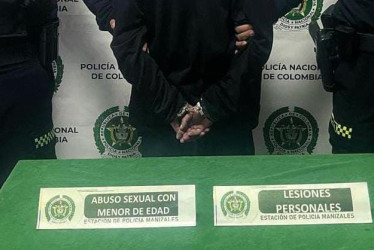 El sujeto detenido.