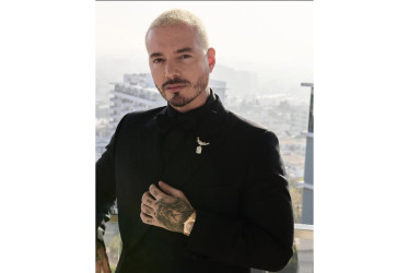 J Balvin, cantante colombiano. 