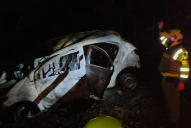 El accidente fue entre Mariquita y Fresno, Foto de Policía de Carreteras.