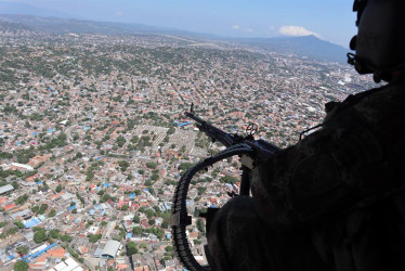 Vista aérea de Cúcuta