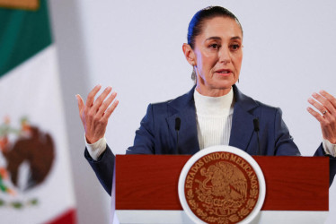 Claudia Sheinbaum, presidenta de México. 