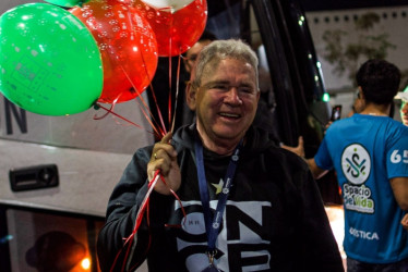 Hernán Darío Herrera, técnico del Once Caldas. Habló de la Copa Sudamericana y los rivales.