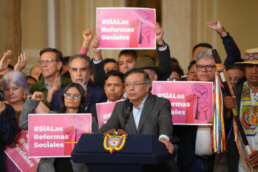 Gustavo Petro, presidente de Colombia.