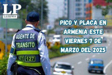 Pico y placa en Armenia (Quindío) 