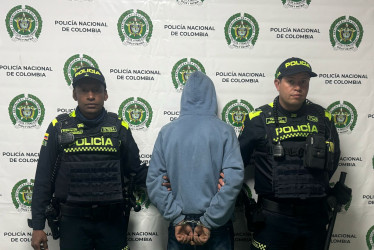 Brayan Camilo Gómez Arias, capturado para que termine de pagar su condena en la cárcel.