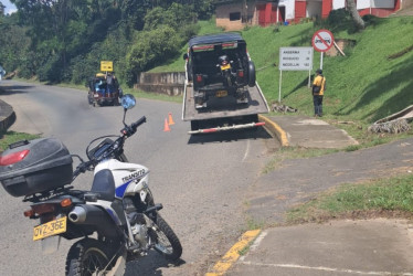 En Anserma aumentaron los operativos para sancionar a quienes prestan servicio de transporte de manera irregular.