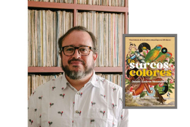 El autor de Manizales Jaime Monsalve regresa a la ciudad para el lanzamiento de su último libro, En surcos de colores.