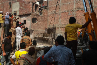  el noreste del territorio de Delhi, en la India