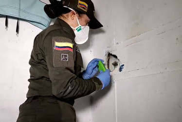 Se inspeccionaron diferentes puntos del patio 3.