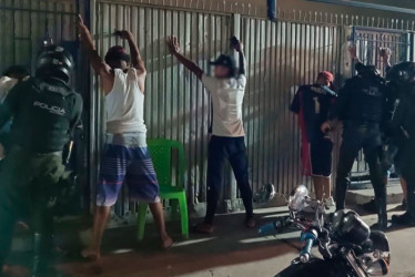 Imagen de archivo de un operativo en el cantón Durán, en Guayas.