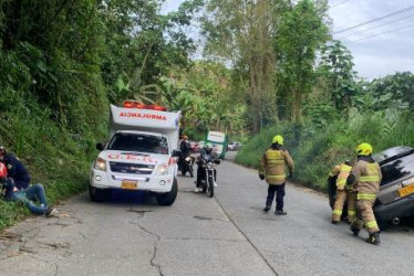 El caso lo atendieron GER y Bomberos.