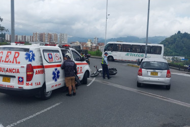 Accidente atendido por el GER.