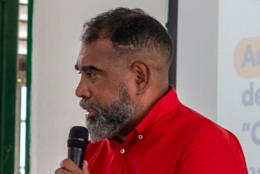 Arnold Rincón, director de CodeChocó, secuestrado este sábado en el departamento de Chocó.