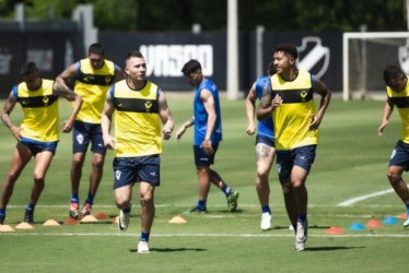 Uno de los entrenos de GV San José, el rival de este martes del Once Caldas en la Copa Sudamericana.