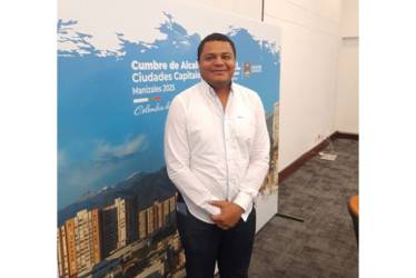 El alcalde de Riohacha, Genaro Redondo Choles