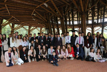 230 estudiantes llegaron al Recinto del Pensamiento de Manizales. 