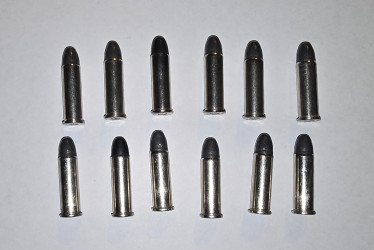 Balas incautadas en La Francia. 