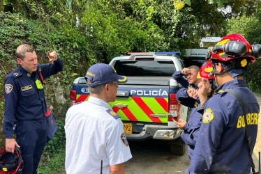 En la búsqueda participan varios socorristas.