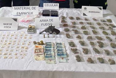 Lo que le encontraron al detenido 