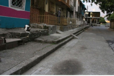 El doble crimen fue en el barrio Los Quindos.