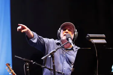 Silvio Rodríguez, cantautor cubano.