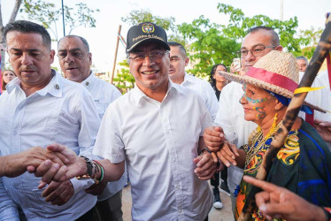 Gustavo Petro lanzó el insulto el pasado jueves durante la instalación de los comités ciudadanos que impulsarán el ‘Sí’ en la consulta popular sobre la reforma laboral en Soledad (Atlántico).