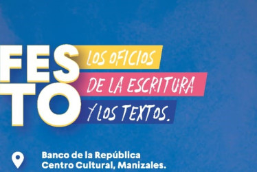 El Banco de la República de Manizales inaugura un especio con libreros, escritores, editores y amantes de la escritura en Manizales. 