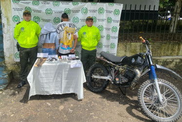 Tinto, dedicado supuestamente al sicariato en Tolima, cayó en compañía de su pareja en La Dorada.