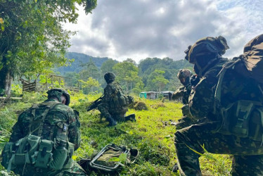 Operaciones militares en los municipios de Cáceres y Tarazá (Antioquia) en contra grupo armado organizado Clan del Golfo.
