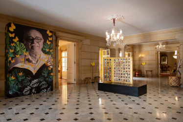 Así se ve la exposición 'Gabo vive en la Casa de Nariño'.