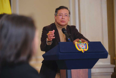 Gustavo Petro, presidente de Colombia.