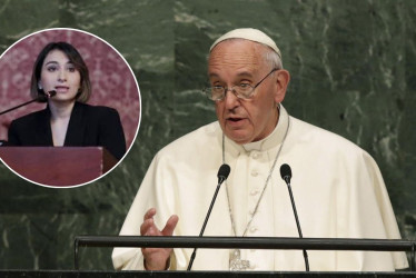 La ministra de Relaciones Exteriores de Colombia, Laura Sarabia, se pronunció sobre la muerte del papa Francisco. 