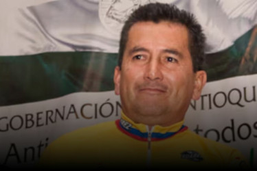 Lucho Herrera, exciclista profesional colombiano.
