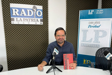 Martín Franco, periodista y escritor de Manizales presenta su nuevo libro de no ficción. 