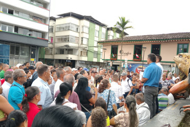 La novela del impuesto predial continúa en un municipio de Caldas. El lunes (21 de abril) protestaron y ahora piden corregir la actualización del catastro.