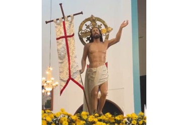 Procesión del Resucitado en Aranzazu