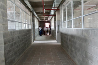 Nueve años cumple Riosucio en espera del nuevo edificio para la Normal Superior Sagrado Corazón. El secretario de Educación de Caldas, Luis Herney Vargas, y el alcalde, Abel David Jaramillo, presidieron la visita.