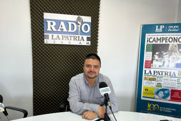 ​​​​​​​Rubmarth López Toro, director de la Banda Municipal de Manizales. 