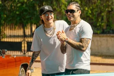 Peso Pluma y Ryan Castro.