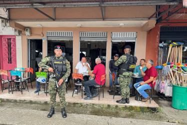 Durante la actividad se reiteró el mensaje de la campaña Yo no pago, yo denuncio, iniciativa que se desarrolla en todos los municipios del Departamento con el objetivo de prevenir y combatir el delito de la extorsión.