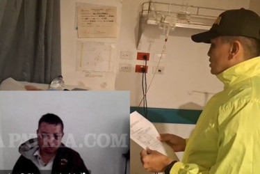 Foto | LA PATRIA  El hombre no aceptó cargos.