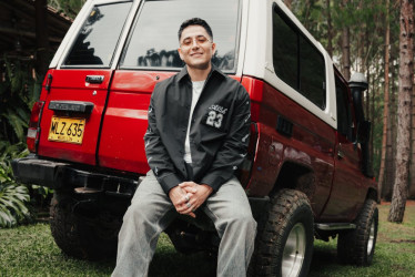 Foto | Cortesía | LA PATRIA   El cantante hizo un trend en redes sociales para promocionar su nuevo sencillo Dame un beso.